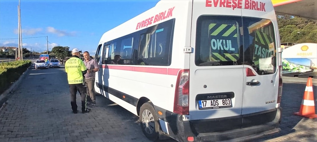 Gelibolu\'da Okul Servisleri ve Toplu Taşıma Araçları Denetlendi