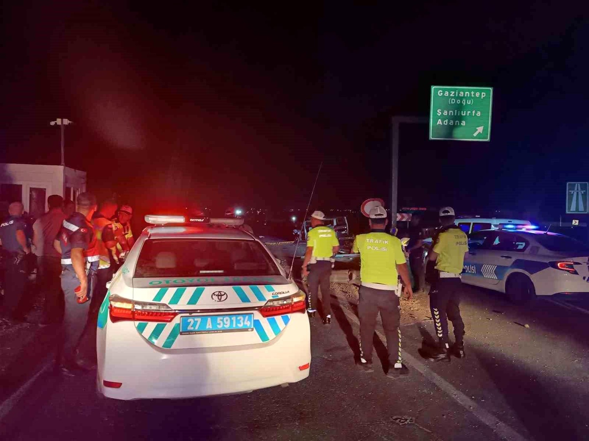 Gaziantep\'te Yol Çalışması Nedeniyle Güvenlik Görevlisinin Hayatını Kaybettiği Kaza