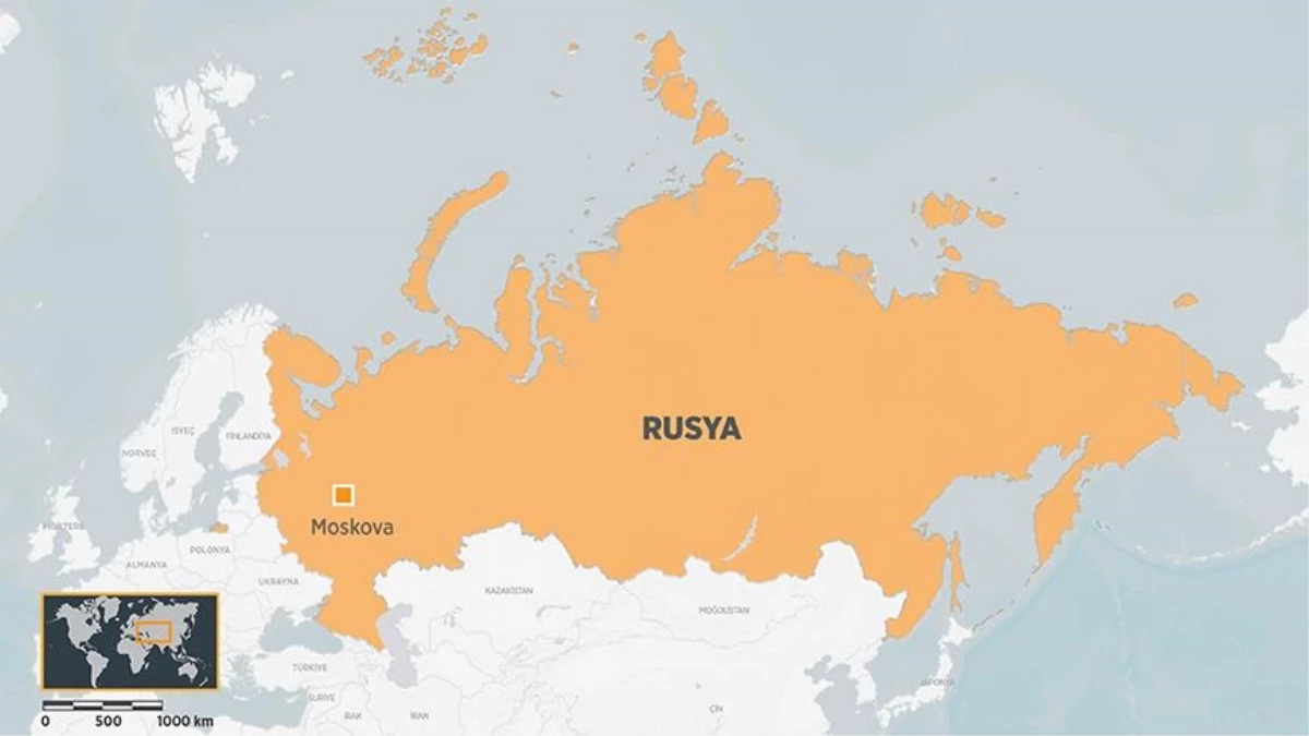Rusya hangi yarım kürede? Rusya\'nın konumu, komşu ülkeleri ve harita bilgisi