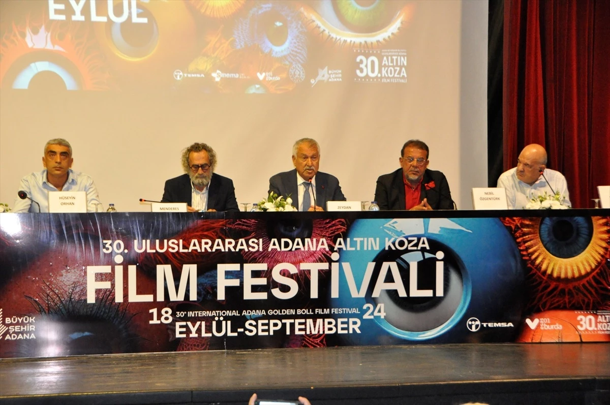 30. Uluslararası Adana Altın Koza Film Festivali Tanıtıldı