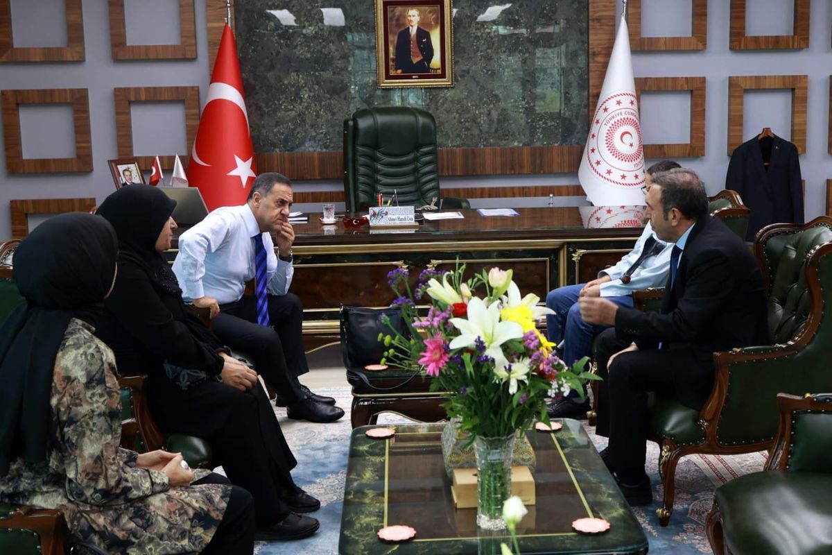 Bingöl Valisi Usta: "Şehidimizin emanet bıraktığı ailemizin her zaman yanındayız"