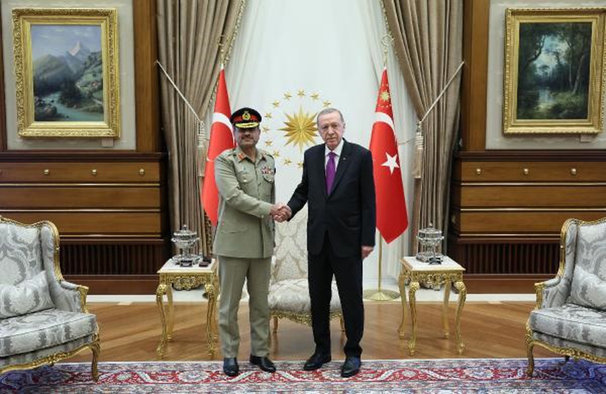 Cumhurbaşkanı Erdoğan, Pakistan Kara Kuvvetleri Komutanı\'nı kabul etti