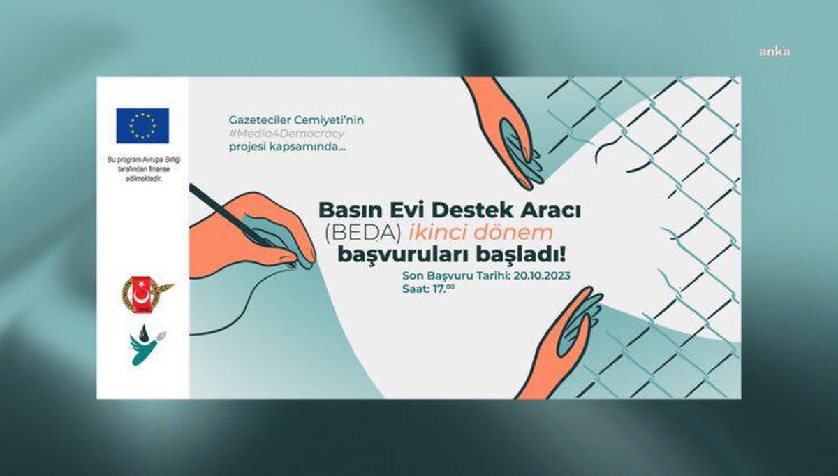 Gazeteciler Cemiyeti, Demokrasi için Medya/Medya için Demokrasi Projesi kapsamında Basın Evi Destek Aracı başvurularını kabul ediyor