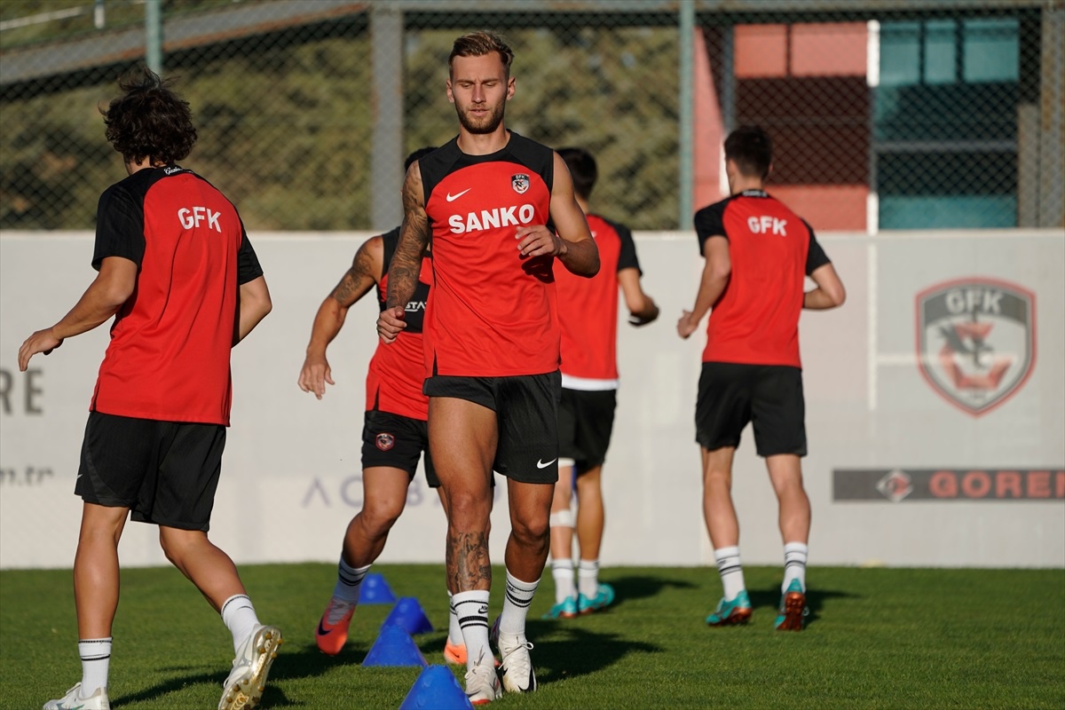 Gaziantep FK, Kayserispor maçı için hazırlıklarını sürdürüyor