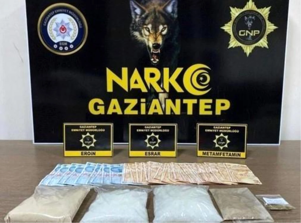 Gaziantep\'te Narkotik Operasyonunda 2 Bin 682 Şüpheli Yakalandı