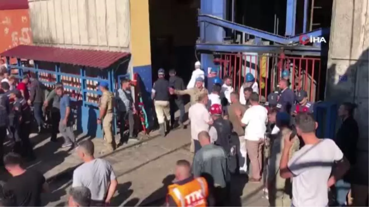 Zonguldak'ta maden göçüğünden kurtarılan yaralılar hastanelere kaldırıldı