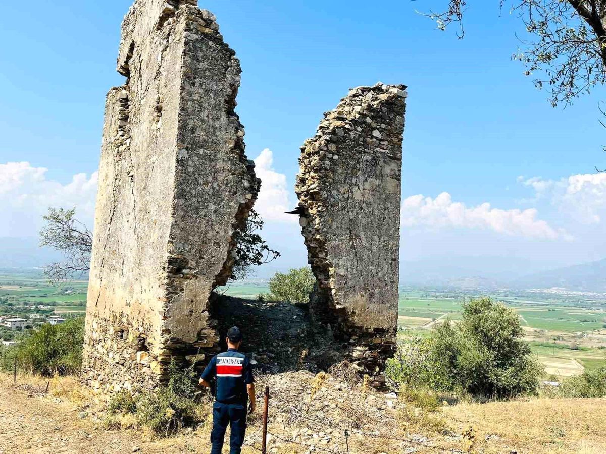 Jandarma Ekipleri Aydın\'daki Kültür Varlıklarını Koruma Altına Aldı