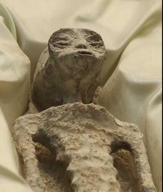 Meksika Kongresi 1000 yaşında oldukları tahmin edilen uzaylılara ait cesetleri sergiledi