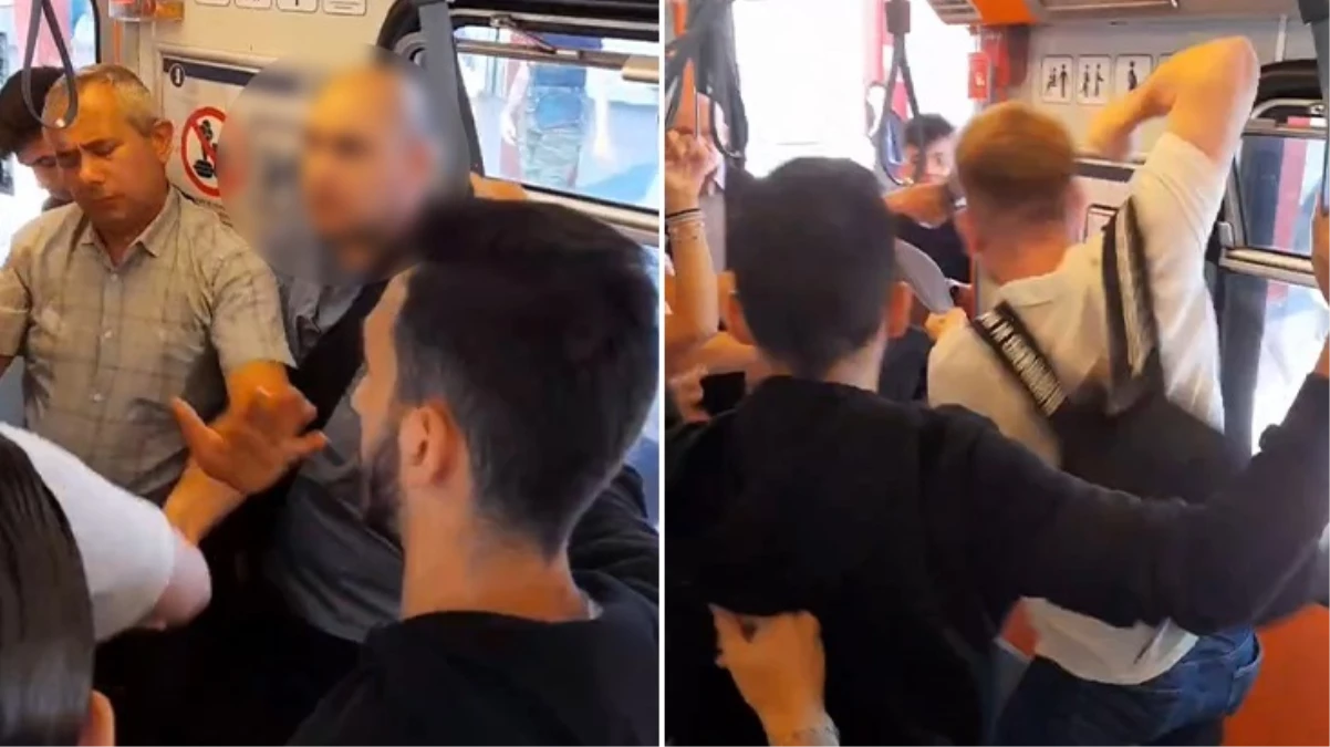 Metroda kadınların fotoğraflarını çeken adamı dövdüler