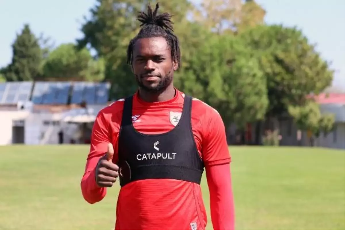 Samsunspor'un yeni transferi Nany Dimata, Avrupa'nın en iyi forvetlerinden birisi olmak istiyor