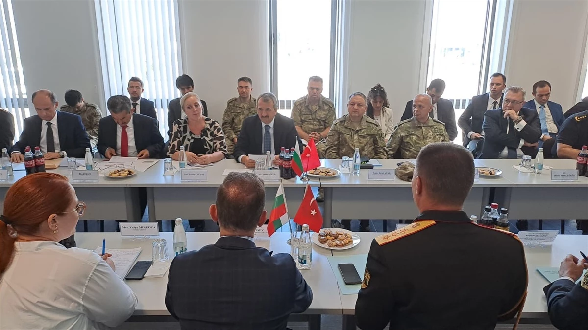 Türkiye-Bulgaristan Karma Komisyon Toplantısı\'nda Sınır Güvenliği ve Gümrük Geçişleri Görüşüldü
