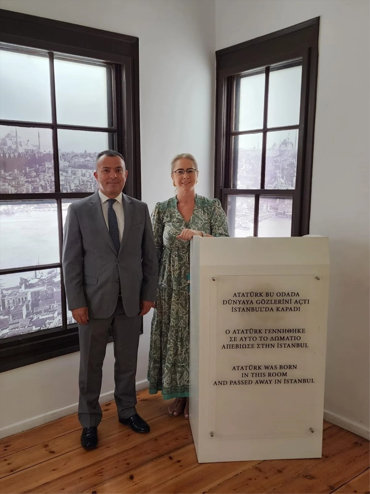 AK Parti İzmir Milletvekili Ceyda Bölünmez Çankırı, Selanik\'teki Atatürk Evi Müzesi\'ni ziyaret etti