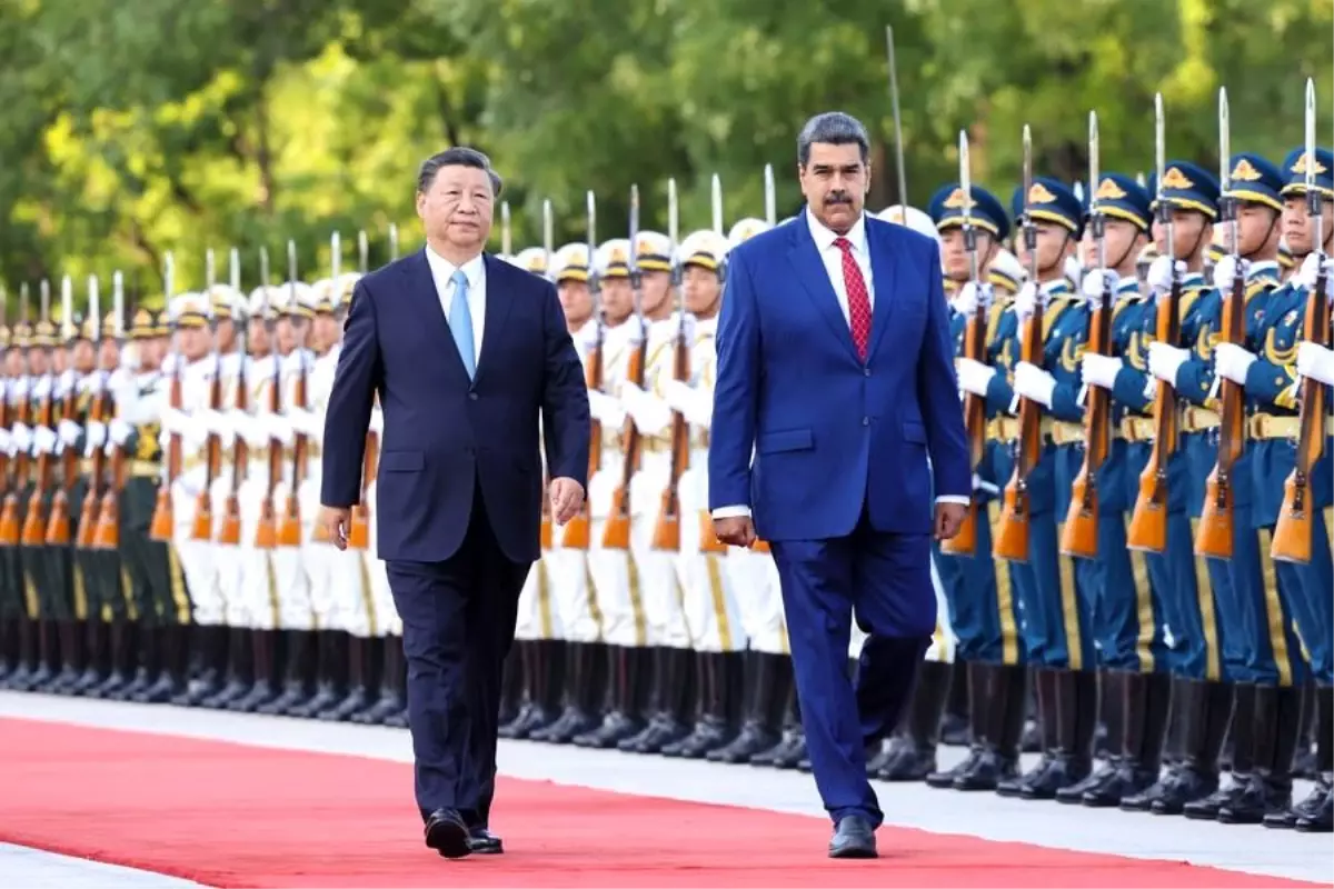 Albüm: Çin Cumhurbaşkanı Xi, Venezuelalı Mevkidaşı Maduro ile Görüştü