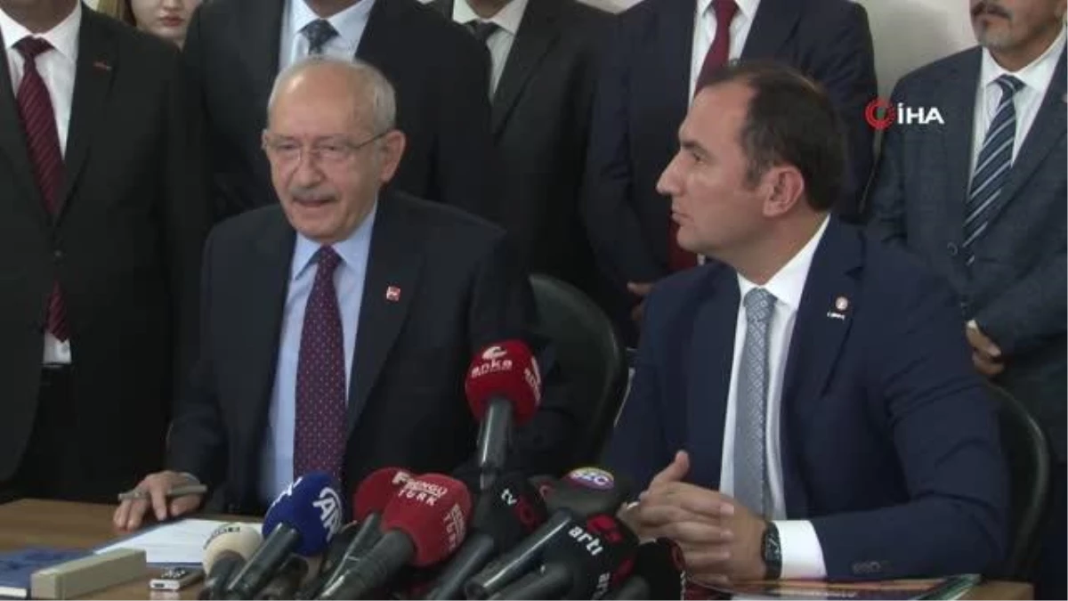 CHP lideri Kılıçdaroğlu: "Yarın Özgür Bey adaylığını ilan edecek"