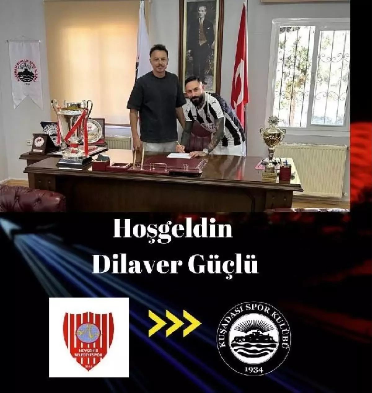 Kuşadasıspor, Dilaver Güçlü\'yü transfer etti