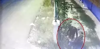 Elazığ'da direğe kilitli motosiklet çalındı