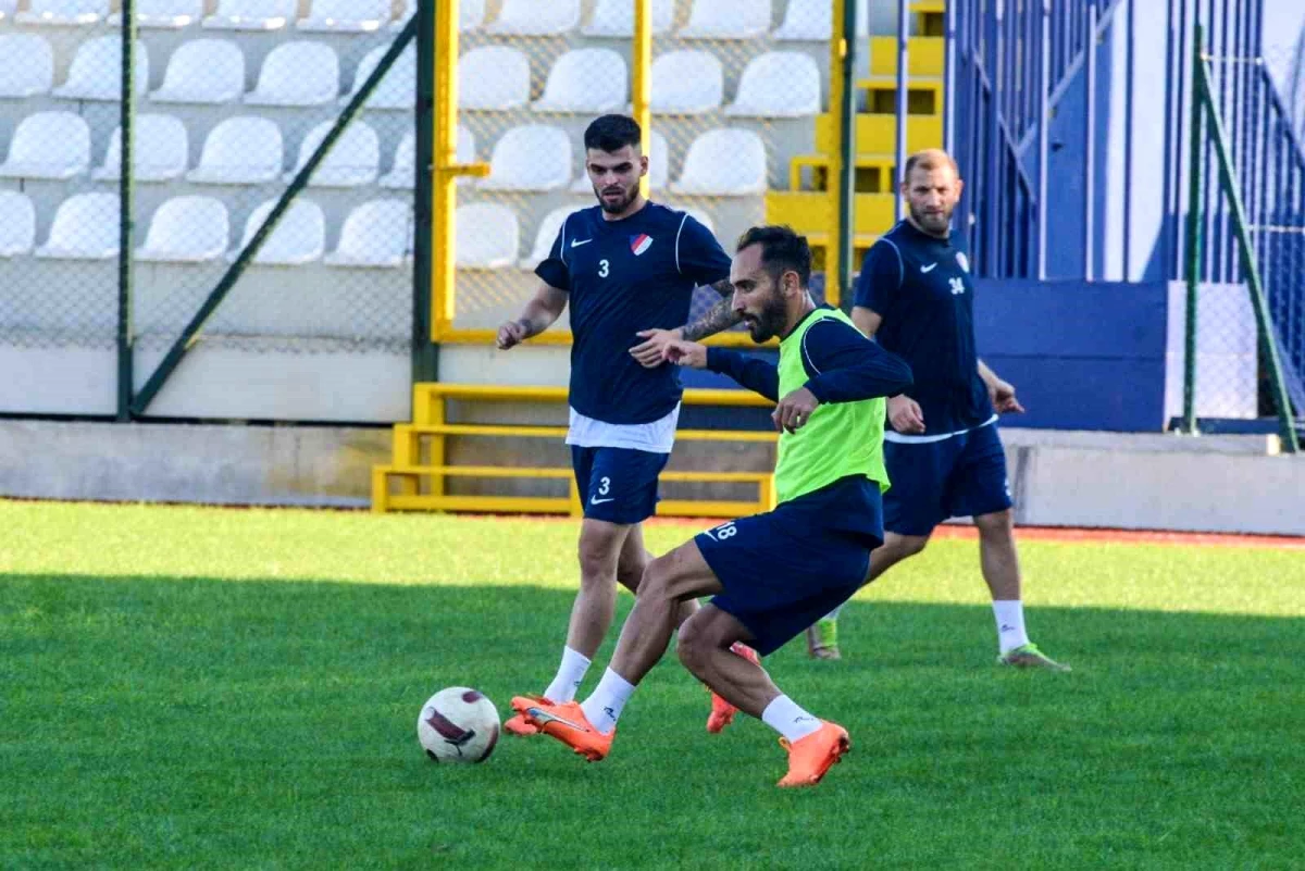 Düzcespor, Karaman FK maçı için antrenman yaptı