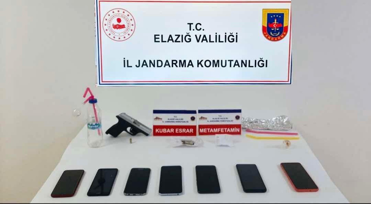 Elazığ\'da Uyuşturucu Operasyonu: 6 Şüpheli Gözaltına Alındı