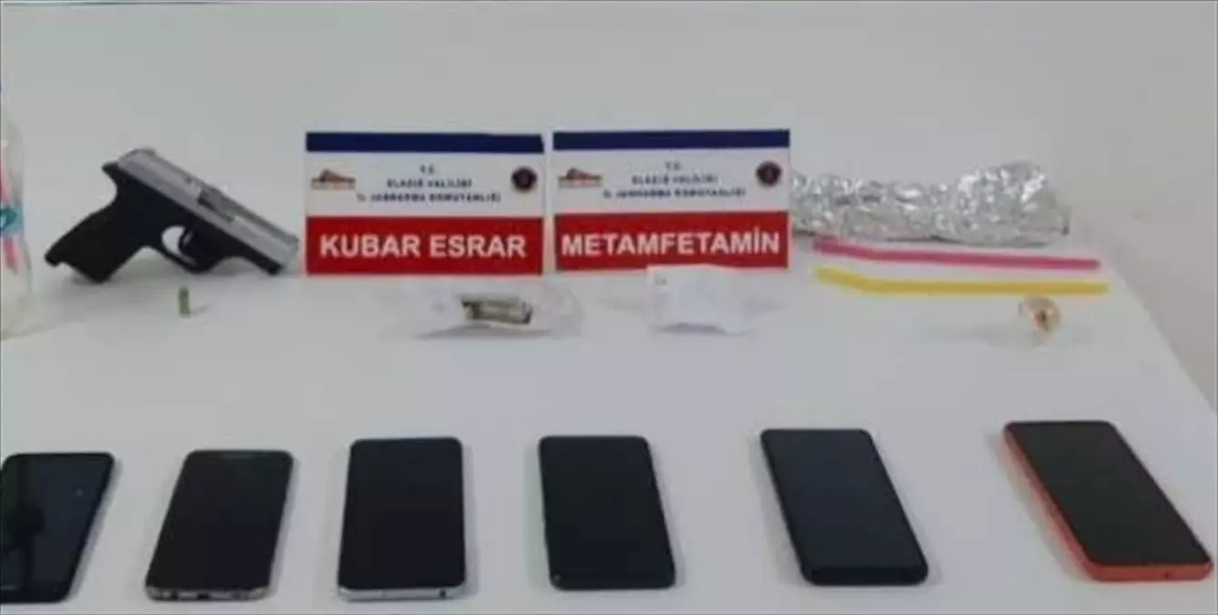 Elazığ\'da uyuşturucu operasyonunda 6 şüpheli gözaltına alındı