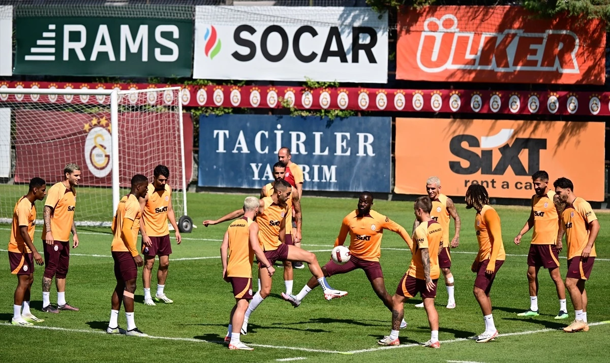 Galatasaray, Samsunspor maçı için hazırlıklarını sürdürdü