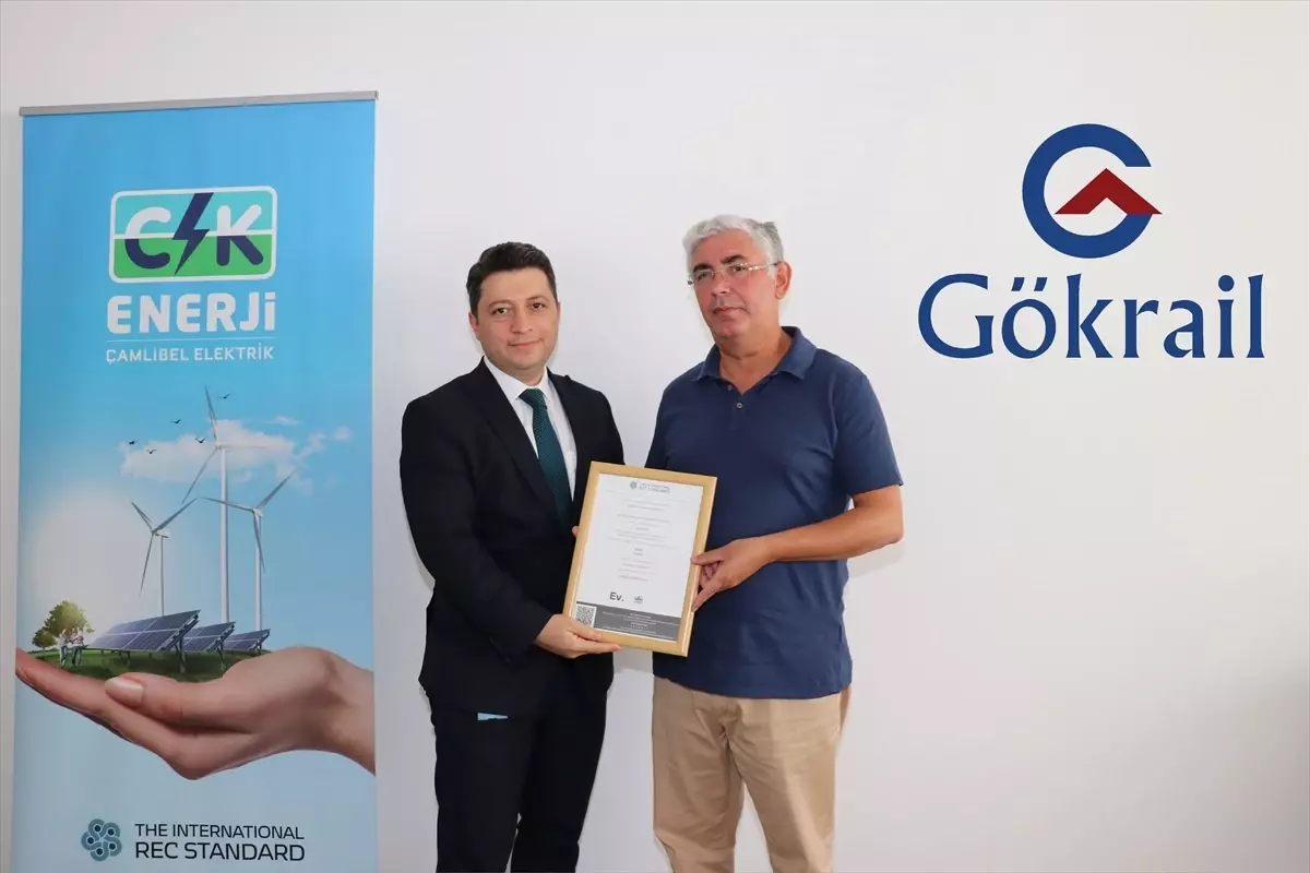 Gök Yapı Grubu, Sivas Demiryolu Vagon Fabrikası\'nın elektriğini yeşil enerjiden karşılıyor