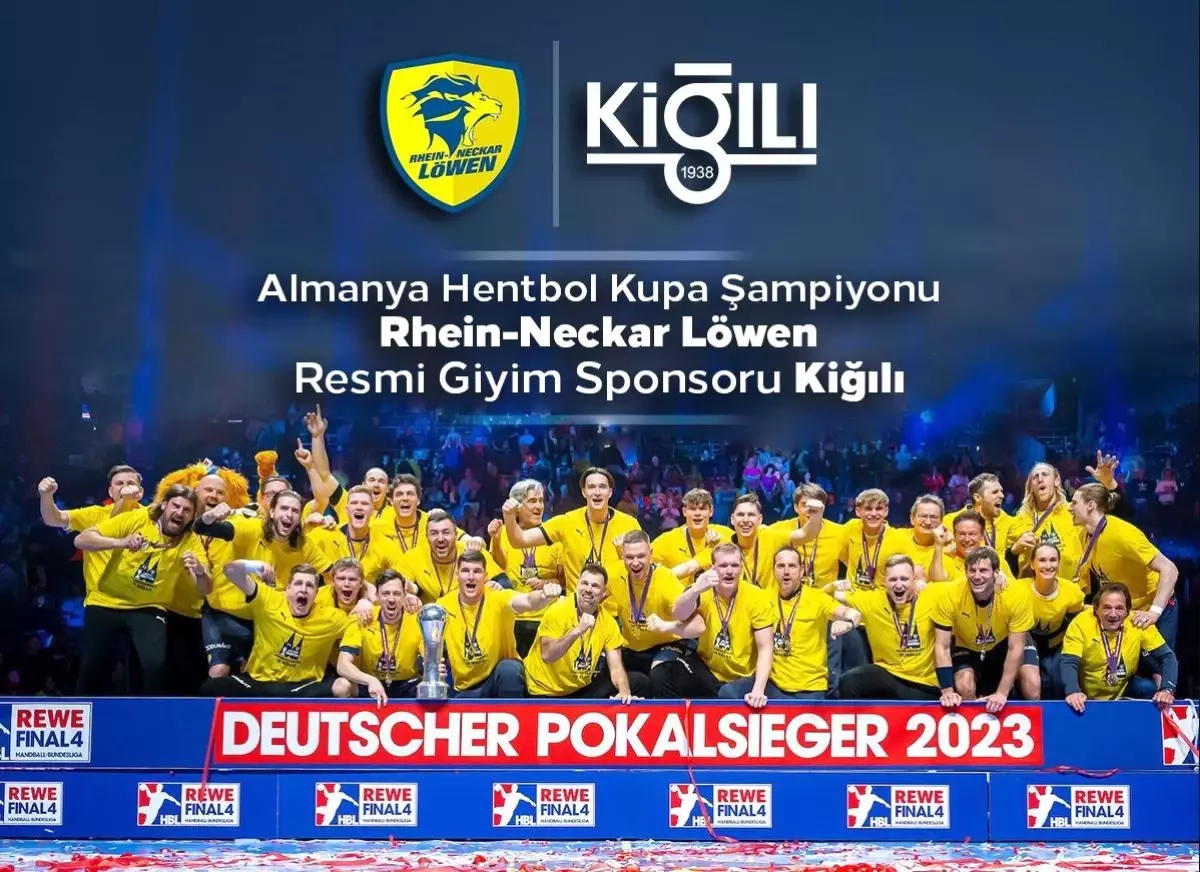 Kiğılı, Almanya\'nın 1. Lig hentbol takımı Rhein Neckar Löwen ile giyim sponsorluğu anlaşması imzaladı