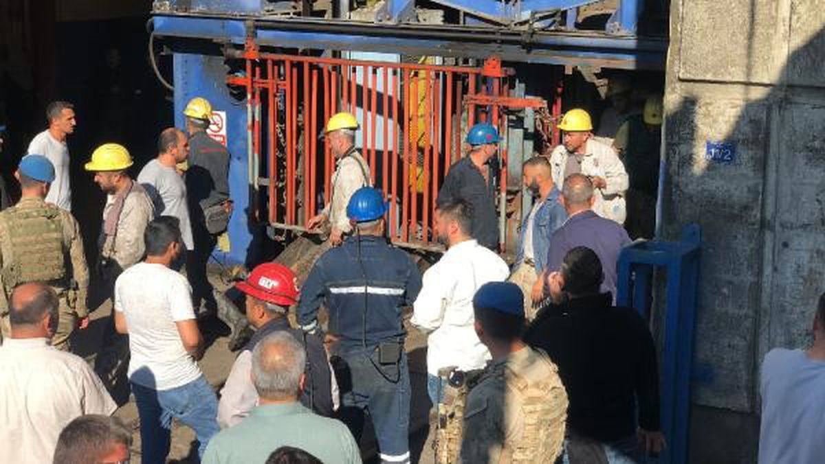 Zonguldak\'ta maden göçüğünde 1 işçi öldü, 5 madenci taburcu oldu