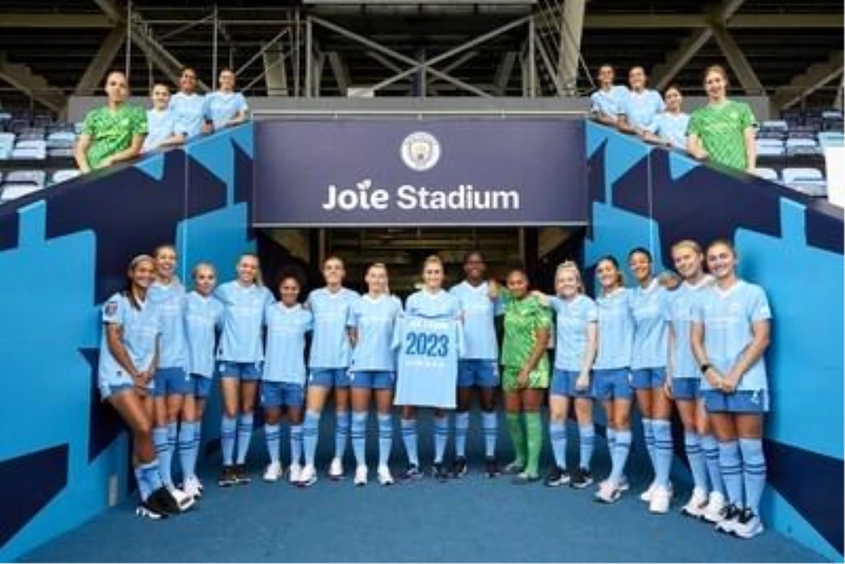 Manchester City, Joie Academy Stadium\'u resmi stadyum isim ortağı olarak tanıttı