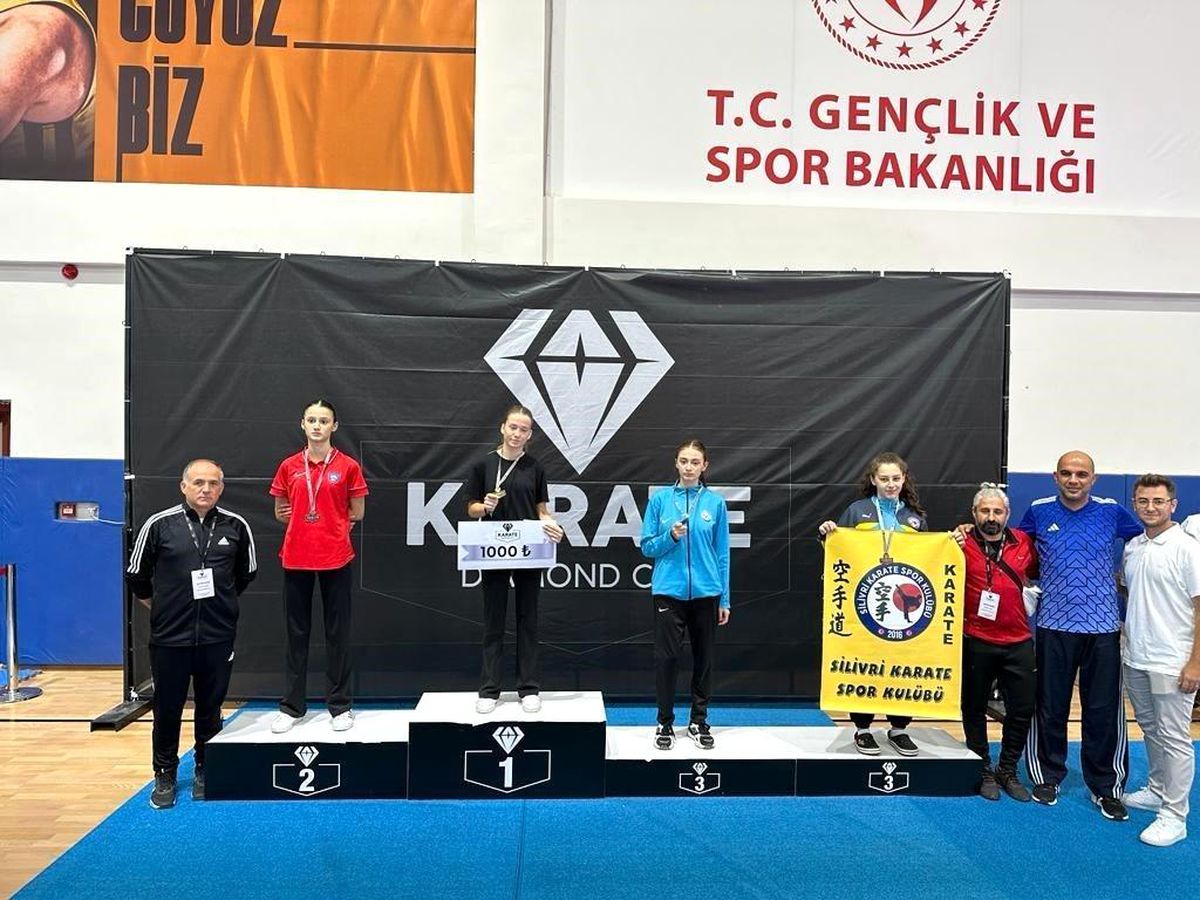 Nilüfer Belediyesporlu Karateciler Karate Diamond Cup Turnuvası\'nda Madalyalar Kazandı