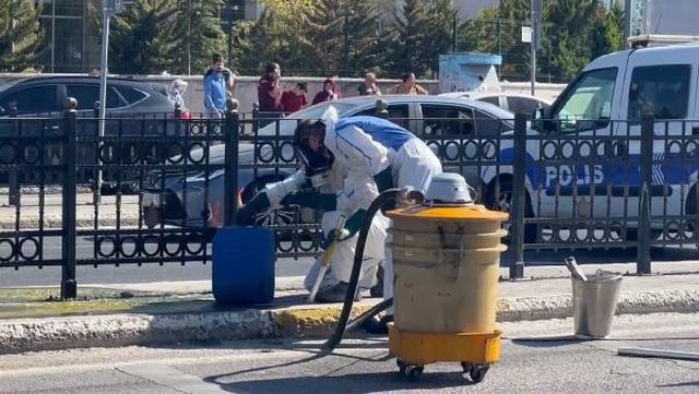 Pendik'te kimyasal alarmı! Yol trafiğe kapatıldı