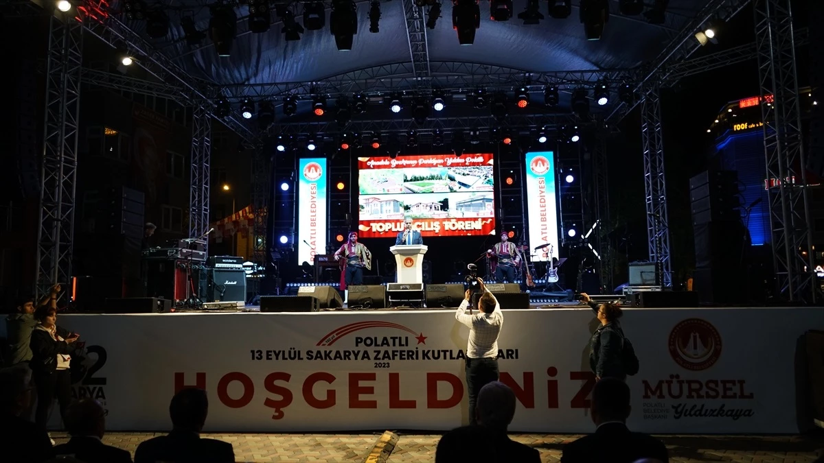Polatlı Belediyesi Yatırımları Toplu Açılış Töreniyle Hizmete Alındı