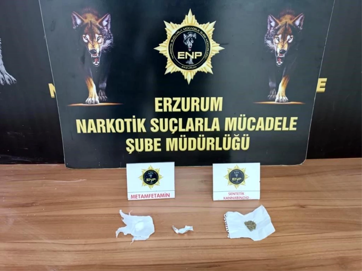 Erzurum\'da Uyuşturucu Operasyonu: 66 Şahsa İşlem Yapıldı