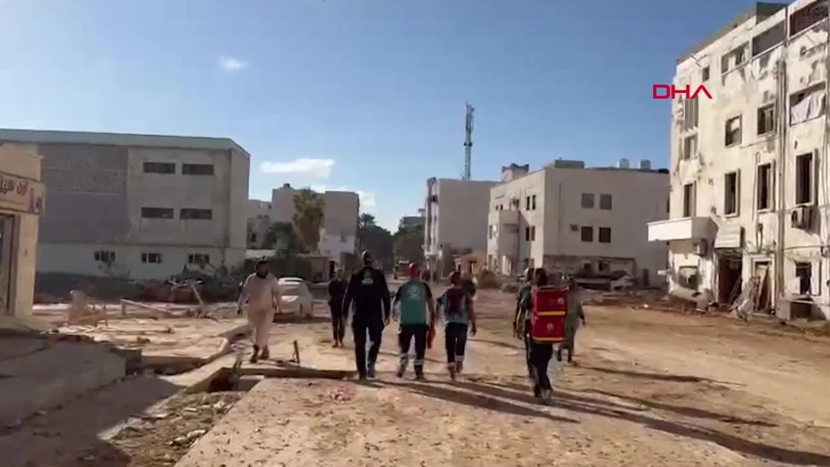 UMKE ve UMKE Atak ekipleri Libya\'da sağlık hizmeti veriyor