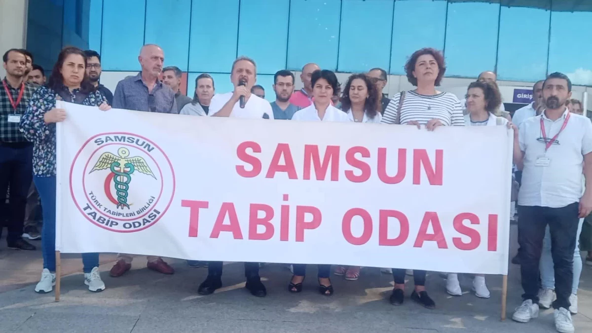 Samsun Tabip Odası, Doktorun Silahla Kaçırılmasını Protesto Etti