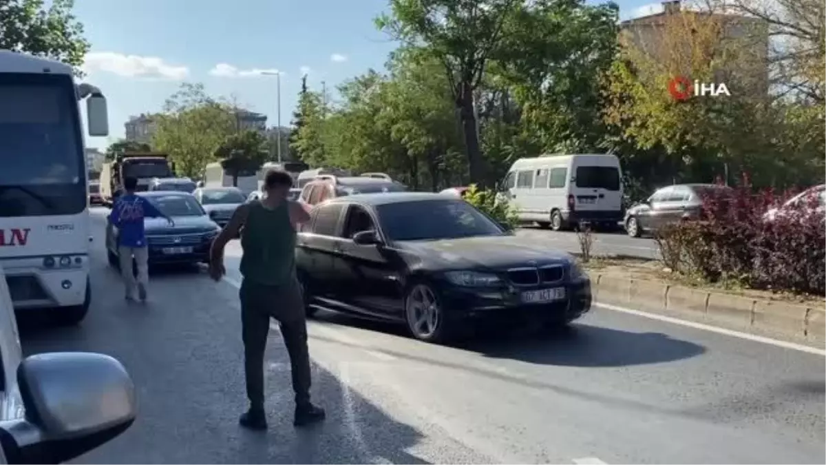 Tekirdağ\'da alkollü şahıs trafiği tehlikeye attı