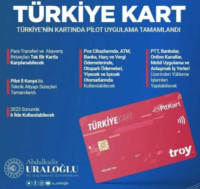 'Türkiye Kart' Konya'da kullanıma girdi! Özellikle toplu taşımada devrim yaratacak