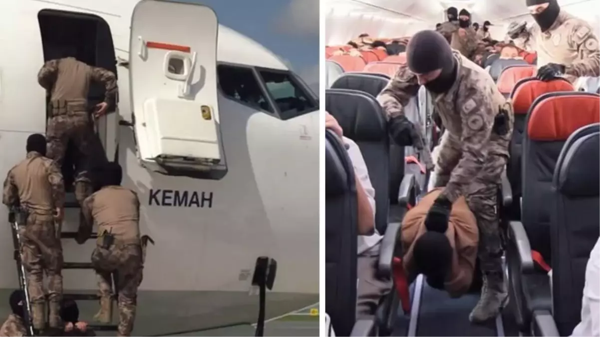 İstanbul Havalimanı'nda gerçeği aratmayan 'Uçaktan Rehine Kurtarma' tatbikatı yapıldı