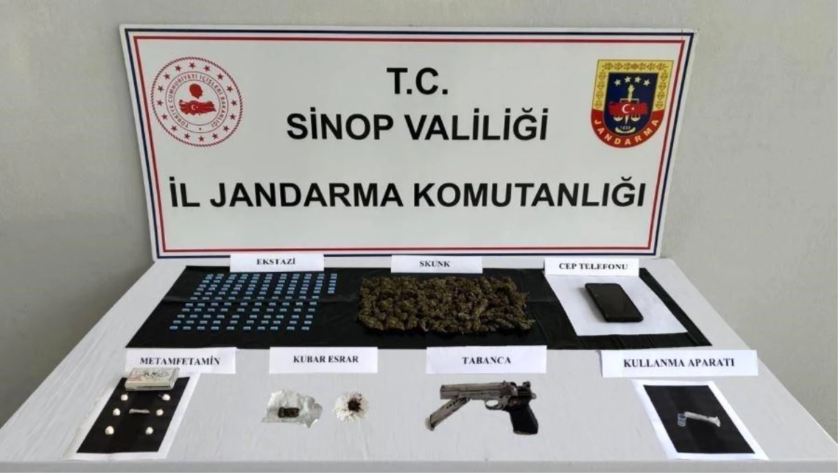 Sinop\'ta Uyuşturucu Operasyonu: 5 Gözaltı