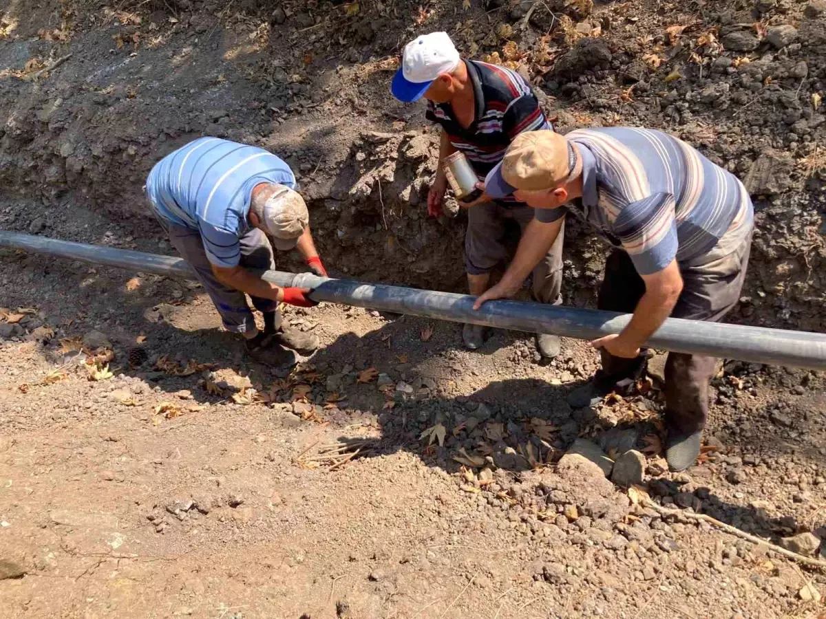 Çiftlik köyüne 25 yıllık sulama suyu yatırımı yapıldı