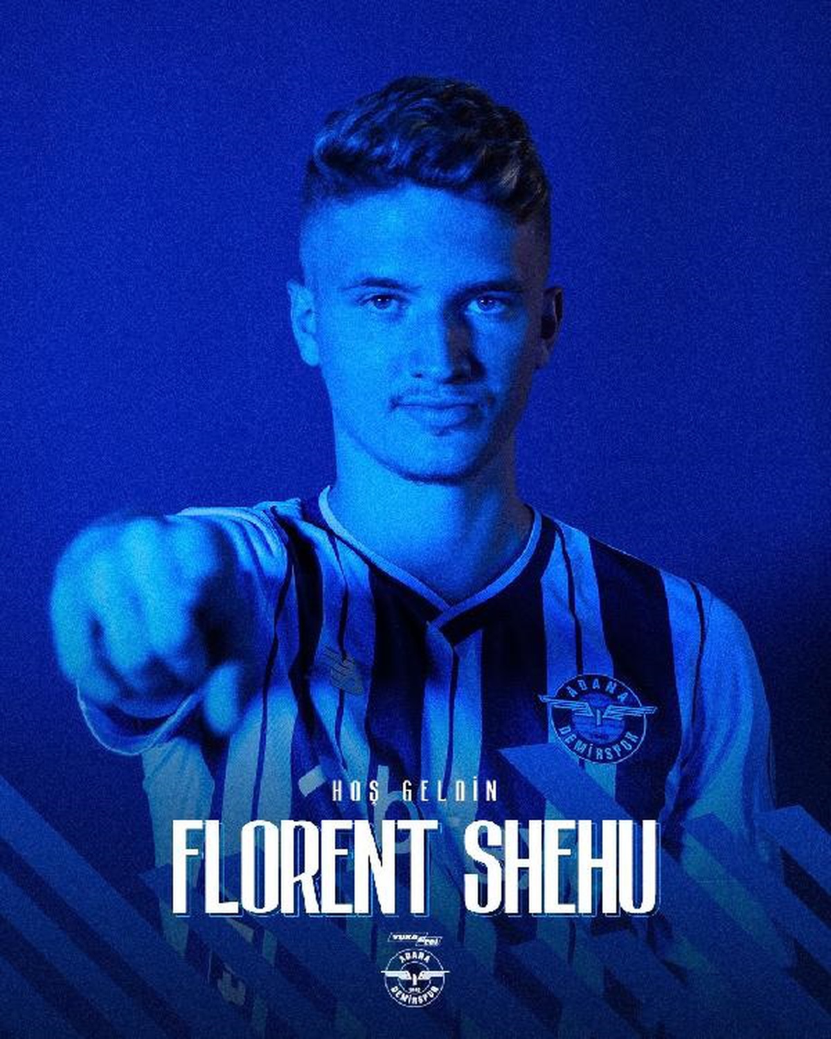 Adana Demirspor, Florent Shehu ile 3 yıllık sözleşme imzaladı