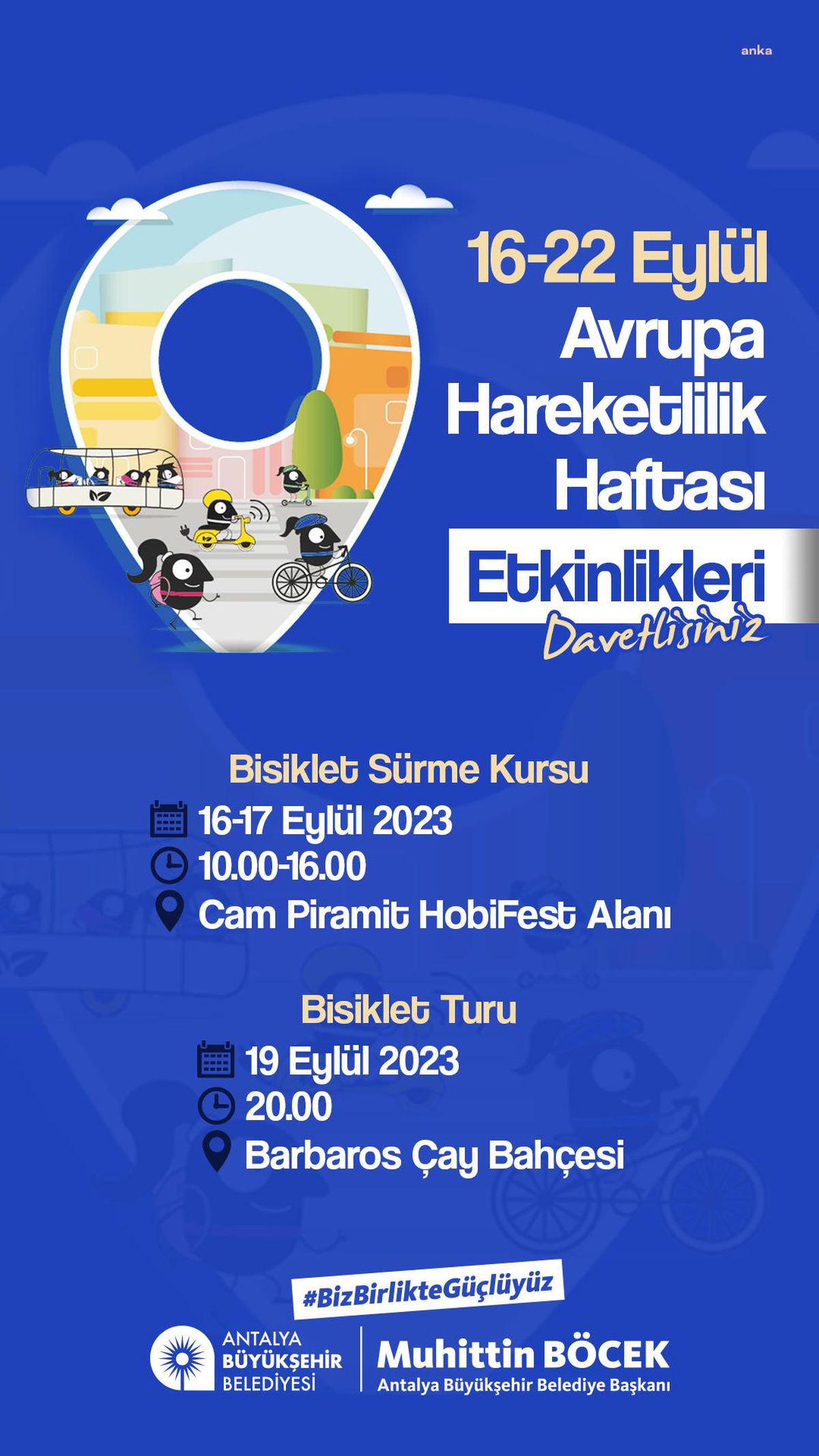 Antalya\'da Avrupa Hareketlilik Haftası Etkinlikleri Başlıyor