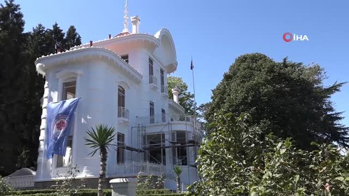 Atatürk Köşkü, Cumhuriyet\'in 100. yılı resepsiyonuna hazırlanıyor