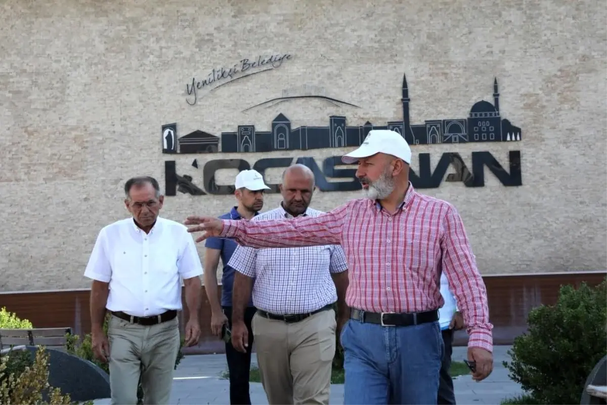 Kocasinan Belediye Başkanı Ahmet Çolakbayrakdar, Yeşil Alanları İnceledi