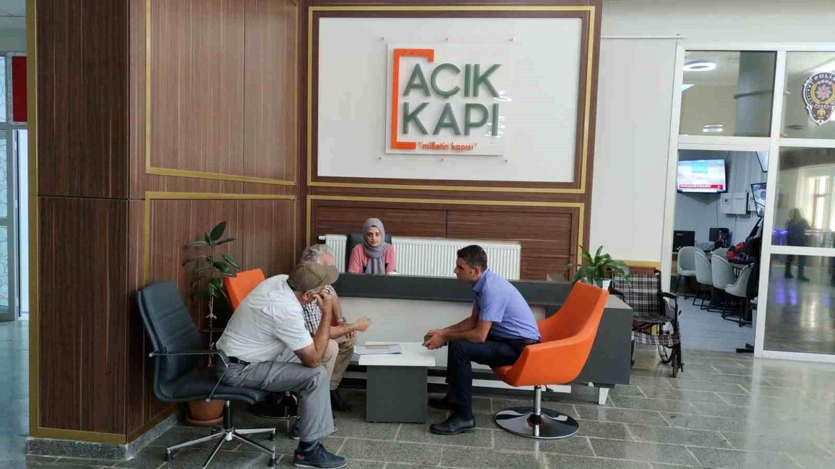 Bingöl\'de Açık Kapı biriminden 23 bin 109 kişi yararlandı