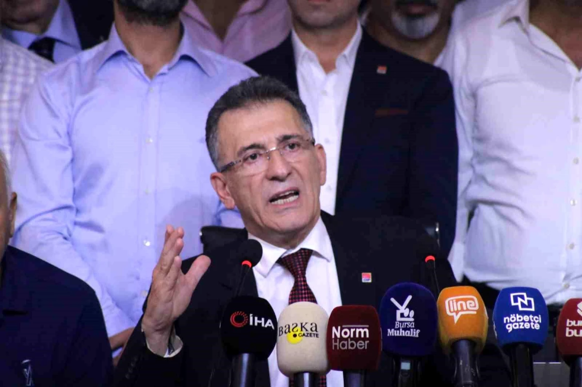 Gürhan Akdoğan, CHP Bursa İl Başkanlığına yeniden aday oldu