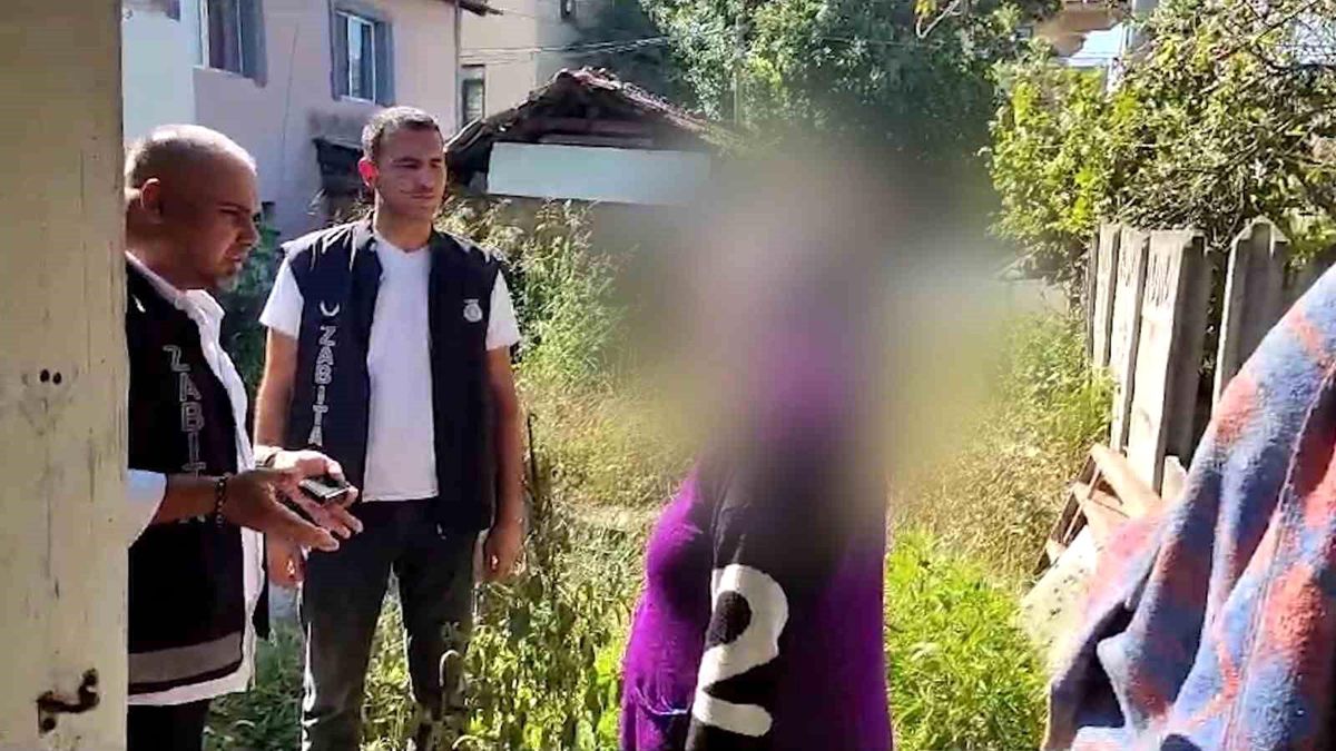 Düzce Belediyesi Zabıta Ekipleri Yardıma Muhtaç Kadına Yardım Etti
