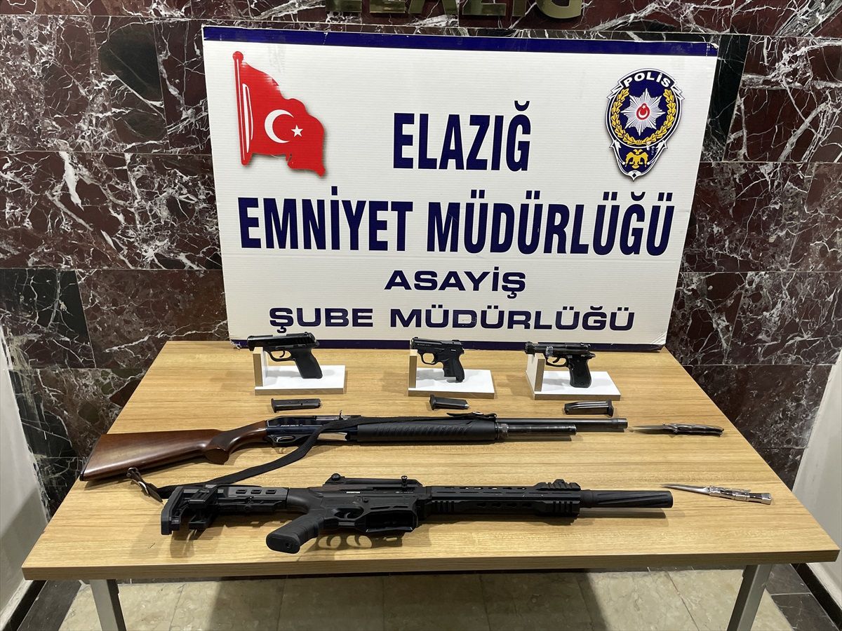 Elazığ\'da 489 Polisin Katılımıyla Asayiş Uygulaması Yapıldı