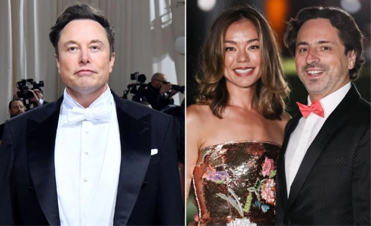 Google\'ın kurucusu Sergey Brin yakın arkadaşı Elon Musk ile ilişki yaşadığı iddia edilen eşinden boşandı