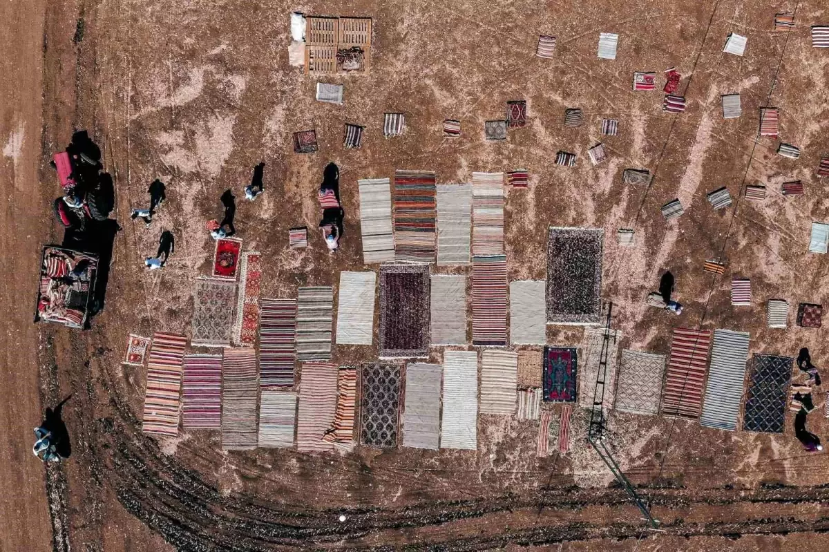 Antalya\'da El Dokuması Halı ve Kilimler Restore Edilip Müşterilere Teslim Ediliyor