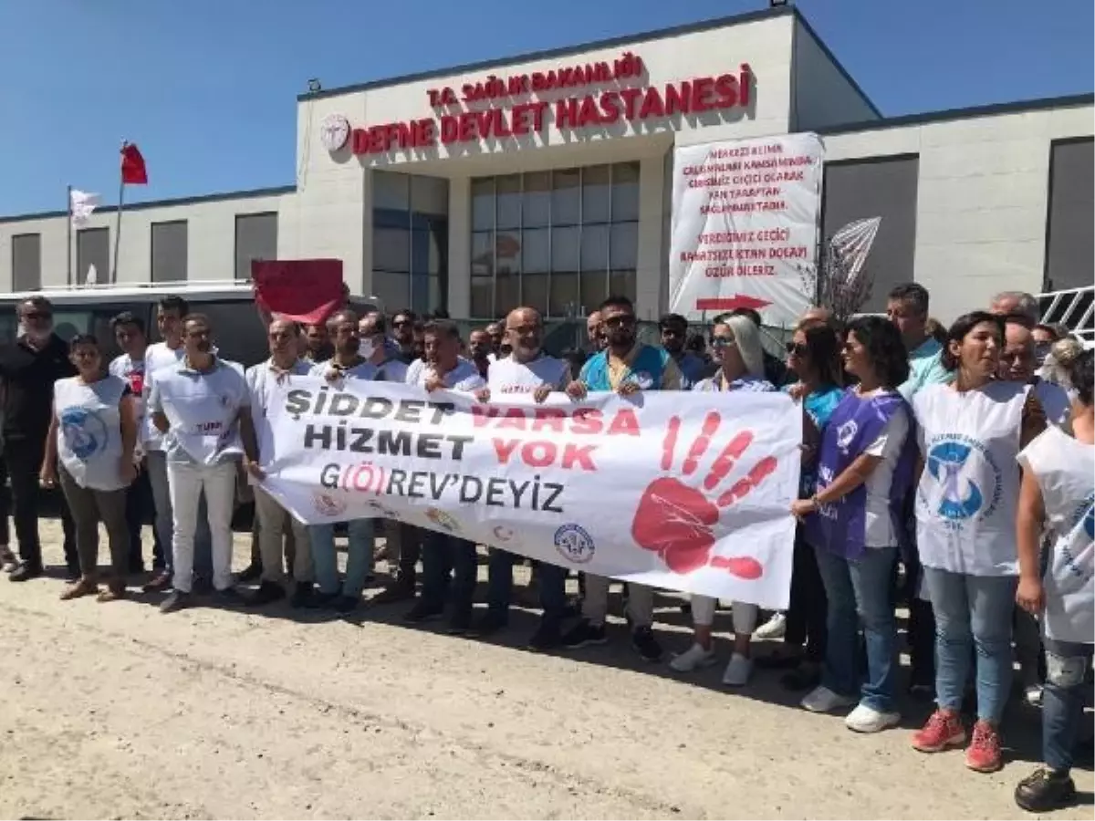 Hamile doktora saldırıya tepki: Sağlık çalışanları iş bıraktı